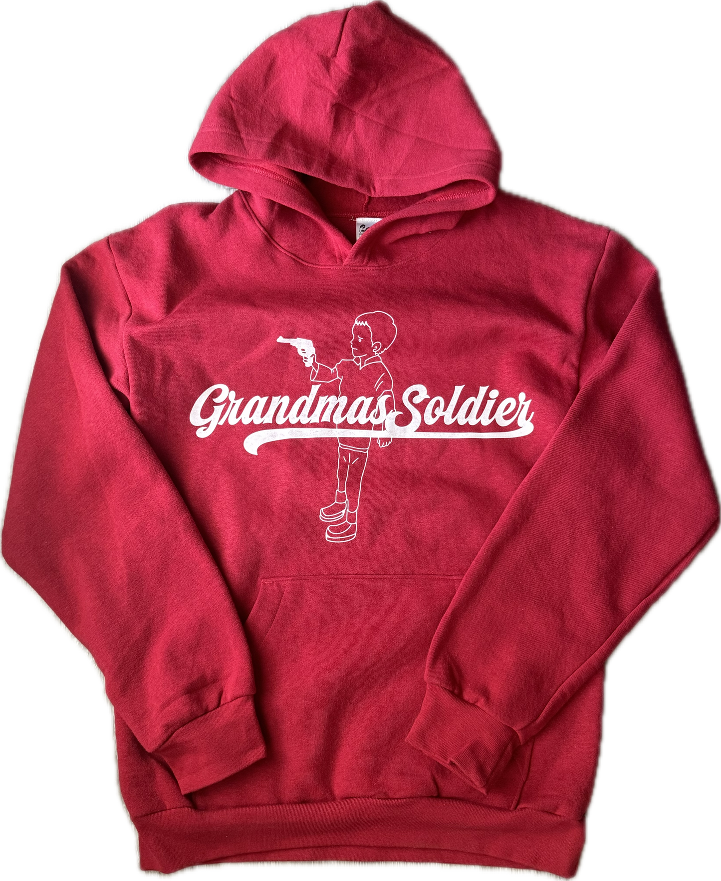 Red Grandmas Soldiers Hoodie