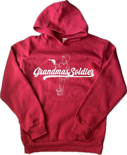Red Grandmas Soldiers Hoodie