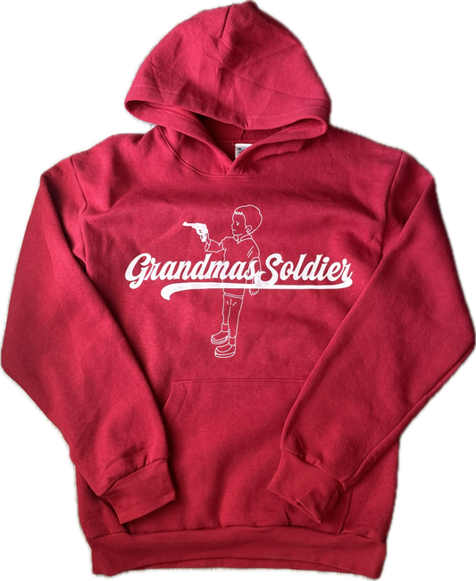 Red Grandmas Soldiers Hoodie