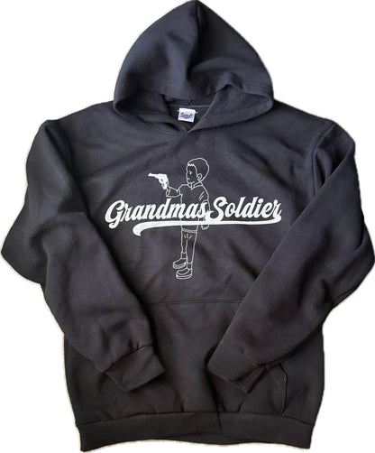 Black Grandmas Soldiers Hoodie