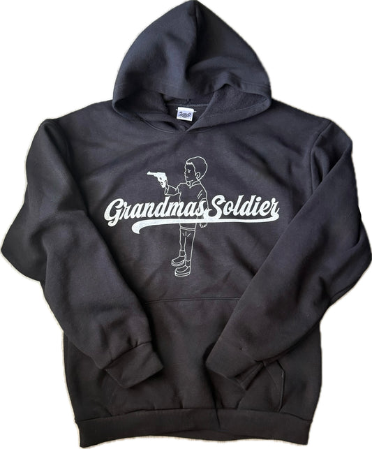 Black Grandmas Soldiers Hoodie