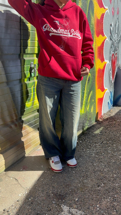 Red Grandmas Soldiers Hoodie